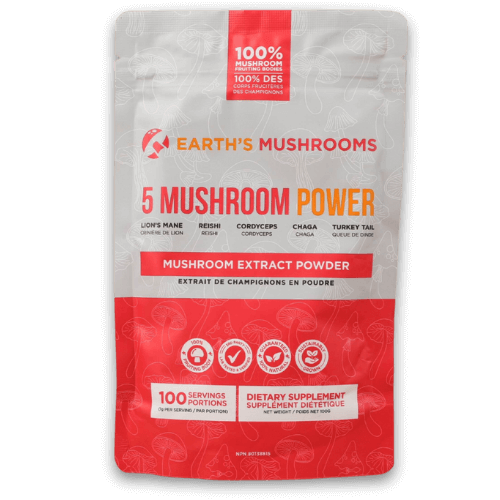 5 Mushroom POWER Extracts Blend