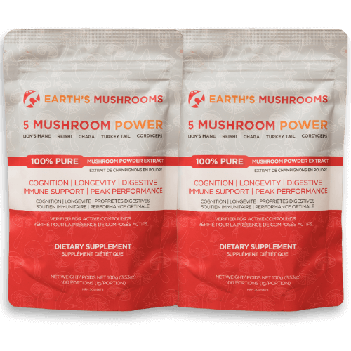 5 Mushroom POWER Extracts Blend