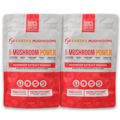 5 Mushroom POWER Extracts Blend