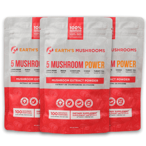 5 Mushroom POWER Extracts Blend