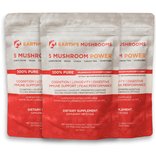5 Mushroom POWER Extracts Blend