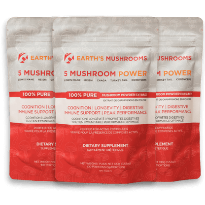 5 Mushroom POWER Extracts Blend