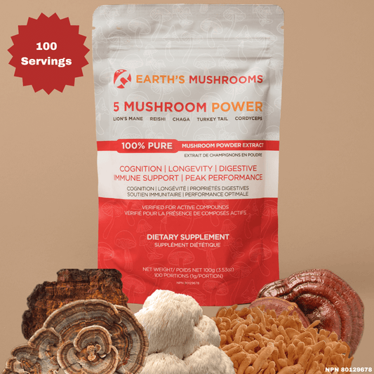 5 Mushroom POWER Extracts Blend