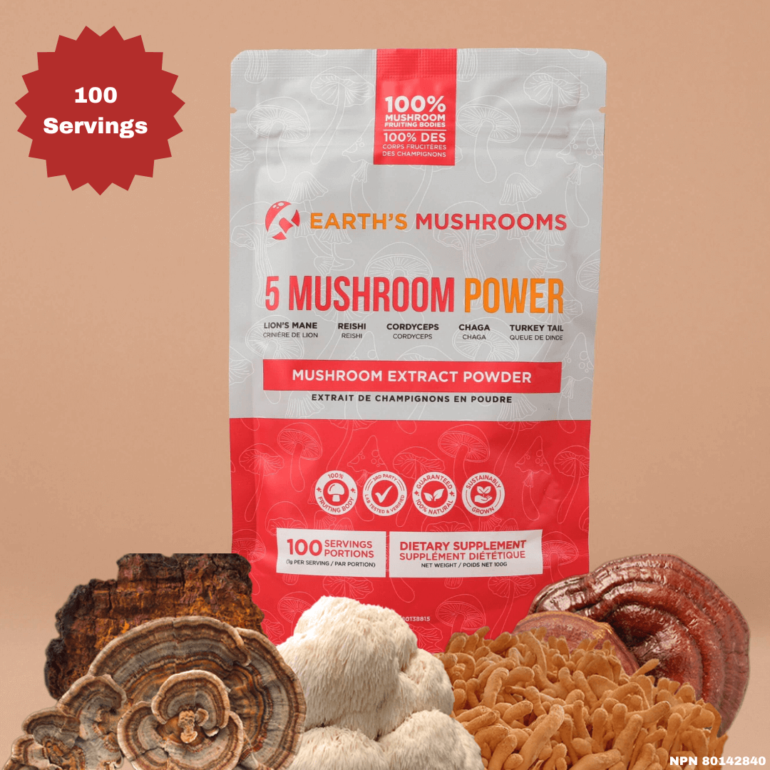 5 Mushroom POWER Extracts Blend